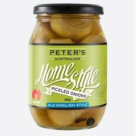 Peter's Home Style Pickled Onions (500gm)
