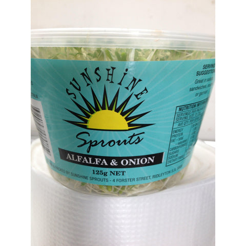 Sunshine White Alfalfa (125gm Punnet)